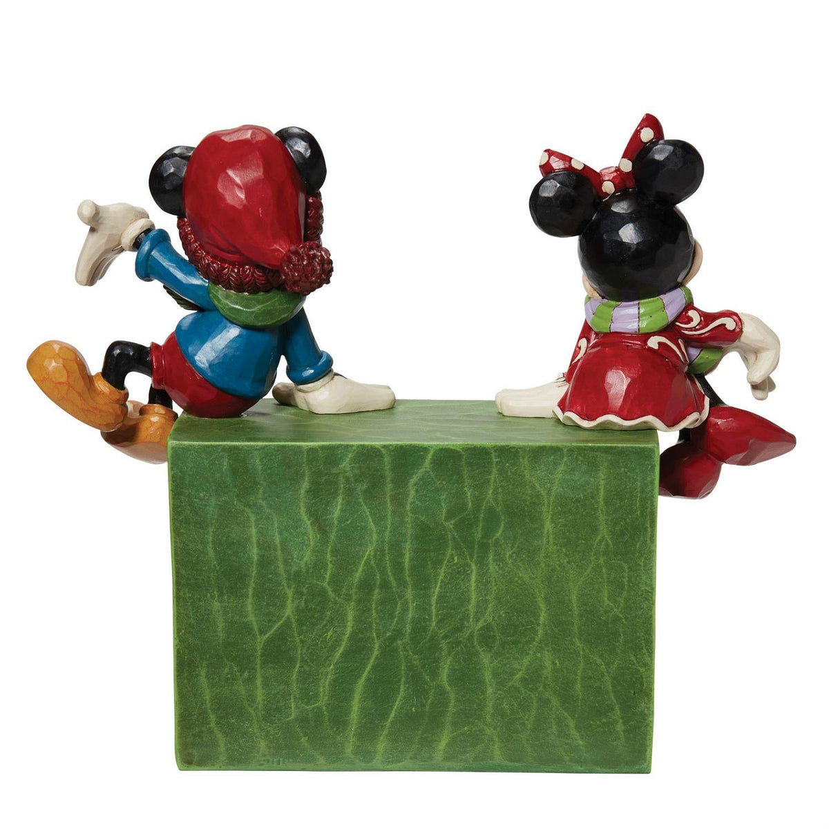 Mickey y Minnie Calendario | Figura Decorativa Disney 18 cm | Enesco