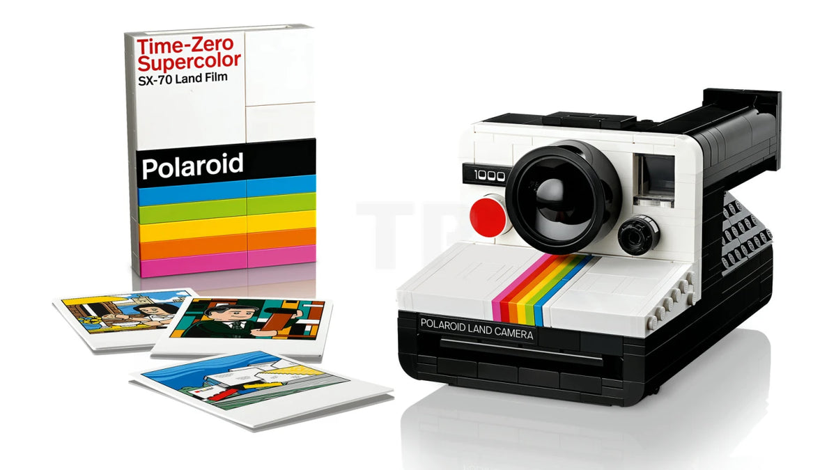 LEGO Ideas | Cámara Polaroid OneStep SX-70 (21345) | 516 Piezas | +18 Años