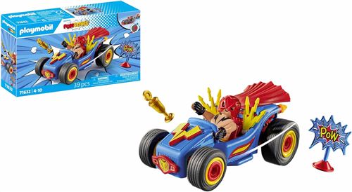 Playmobil Racing | Kart Luchador | Kart Personalizable | Playmobil