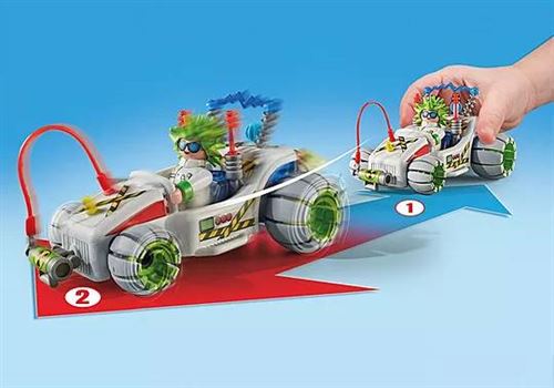 Playmobil Racing | Kart Profesor | Vehículo de Carreras | Playmobil