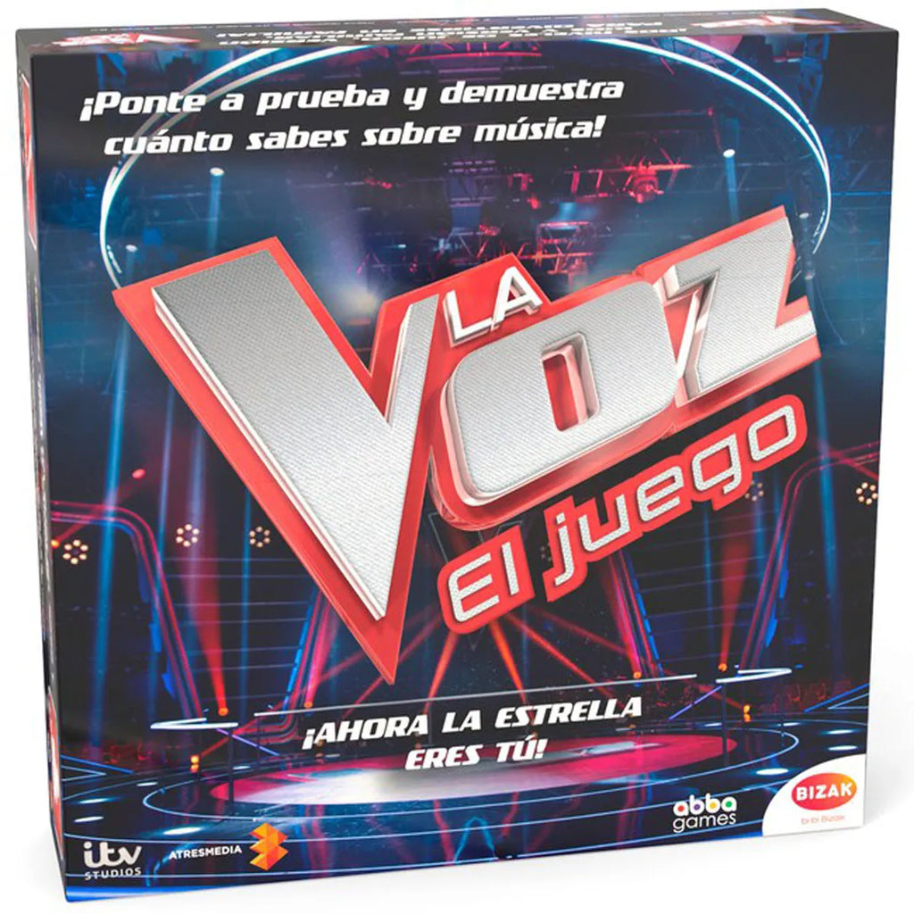 La Voz | Juego de Mesa Musical de Canto y Adivinanzas | 3+ Jugadores | +8 Años | Bizak