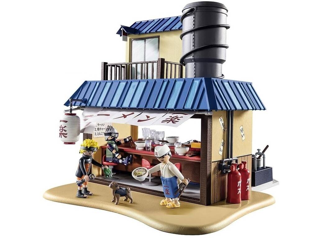 Playmobil Naruto | Ichiraku Ramen Shop (70668) | 105 Piezas | +5 Años