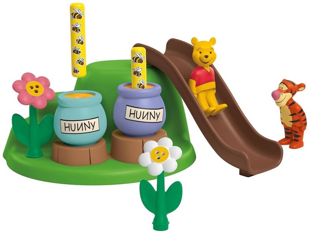Playmobil Junior Disney | Jardín de Abejas de Winnie the Pooh y Guarida de Tigger | Playmobil