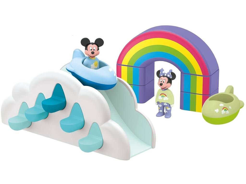Playmobil Junior Disney | Casa en las Nubes de Mickey y Minnie | Juego Creativo | Playmobil