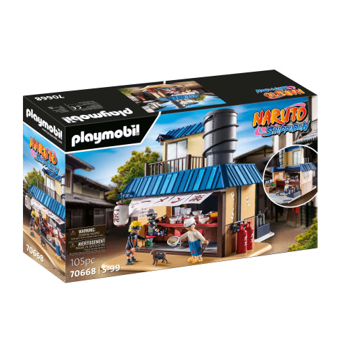 Playmobil Naruto | Ichiraku Ramen Shop (70668) | 105 Piezas | +5 Años