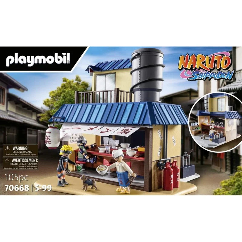 Playmobil Naruto | Ichiraku Ramen Shop (70668) | 105 Piezas | +5 Años