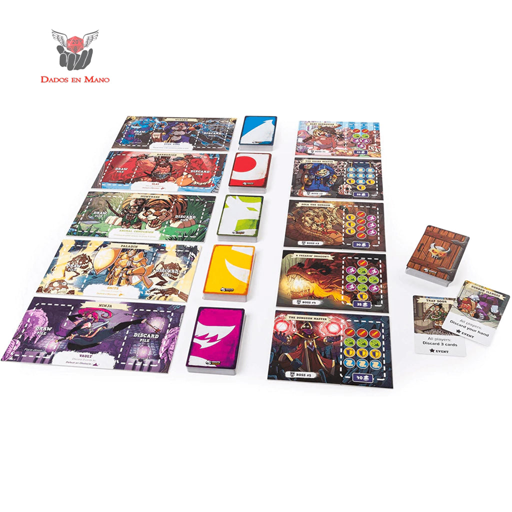 5 Minute Dungeon | Juego de Mesa Cooperativo | 2-5 Jugadores | +8 Años | 3D Wiggles
