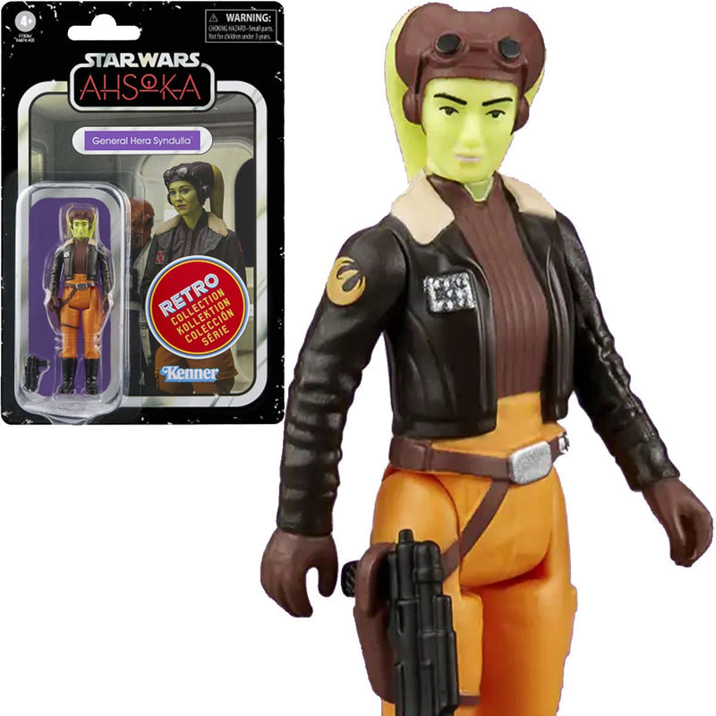 General Hera Syndulla | Figura Star Wars Ahsoka Retro | 9,5 cm | Hasbro