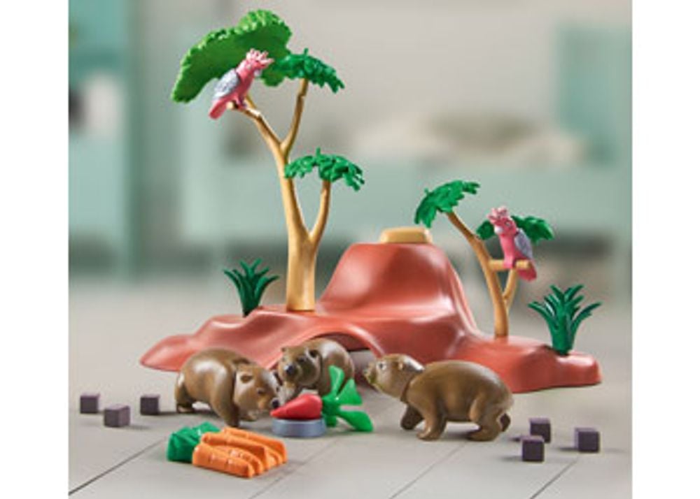 Playmobil Wiltopia | Refugio del Tejón (71625) | 47 Piezas | Playmobil