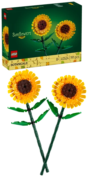 LEGO Botanical | Girasoles (40524) | 191 Piezas | +8 Años