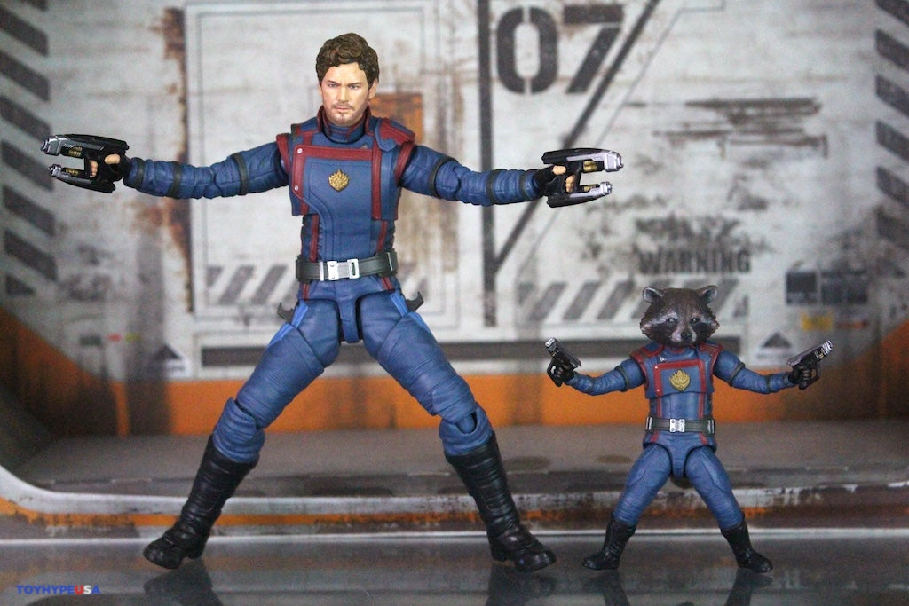 Tamashii Nations | Star-Lord & Rocket Raccoon (Guardianes de la Galaxia) | S.H.Figuarts | 15 y 6 cm | Tamashii Nations / Bandai Spirits