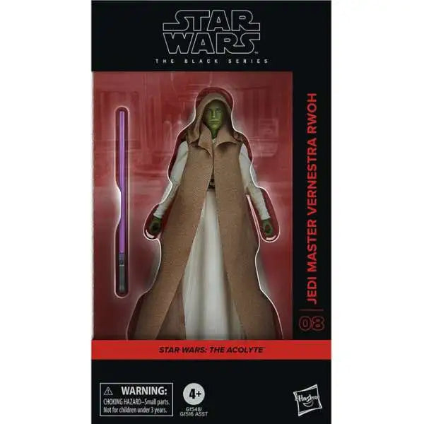 Vernestra Rwoh | Figura Star Wars The Black Series The Acolyte | 15 cm | +4 Años | Hasbro
