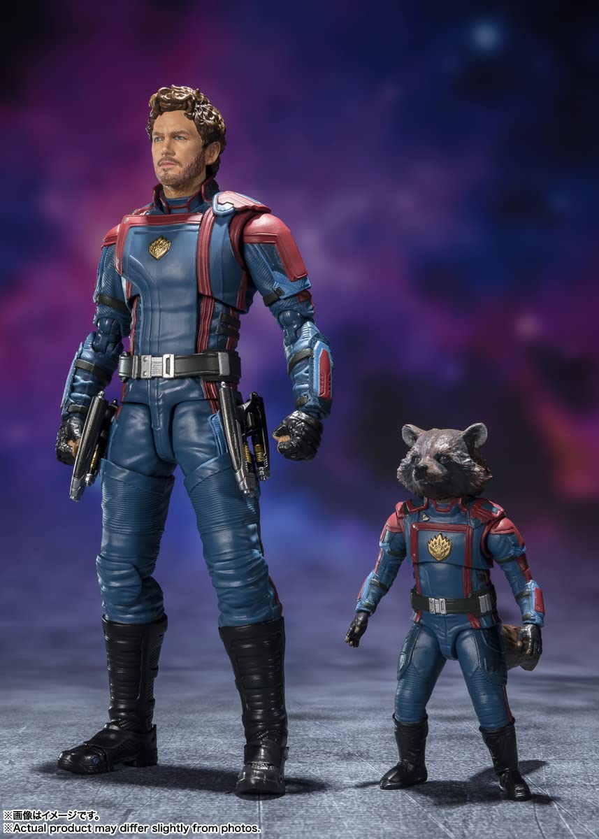 Tamashii Nations | Star-Lord & Rocket Raccoon (Guardianes de la Galaxia) | S.H.Figuarts | 15 y 6 cm | Tamashii Nations / Bandai Spirits