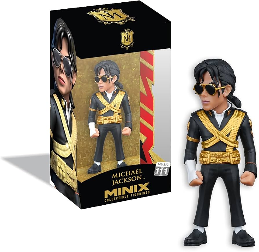 Michael Jackson 10K | Figura Minix Coleccionable | 12 cm