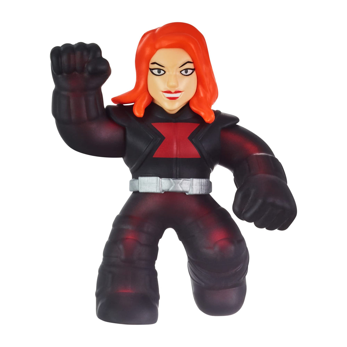 Marvel | Figura Viuda Negra Goo Jit Zu | Estirable hasta 3 Veces su Tamaño | Bandai