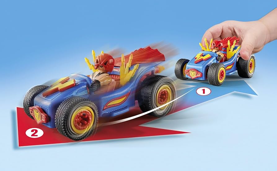 Playmobil Racing | Kart Luchador | Kart Personalizable | Playmobil
