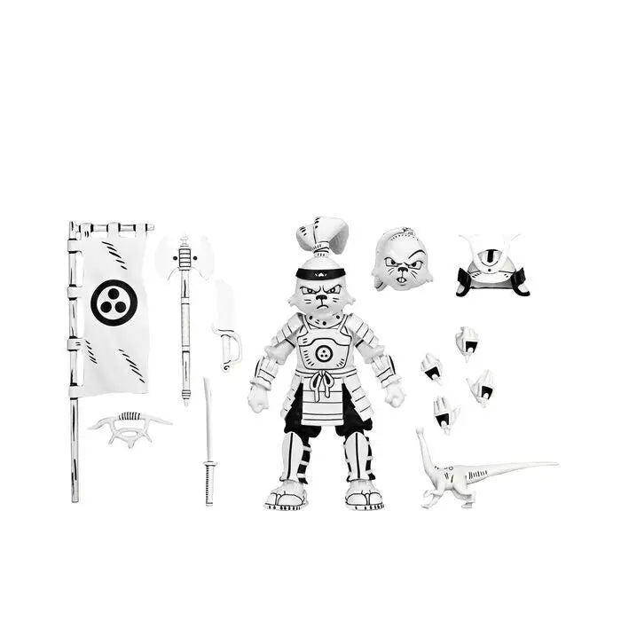 Figura NECA | Usagi Yojimbo Black & White | Scale Action | 18 cm | Coleccionista