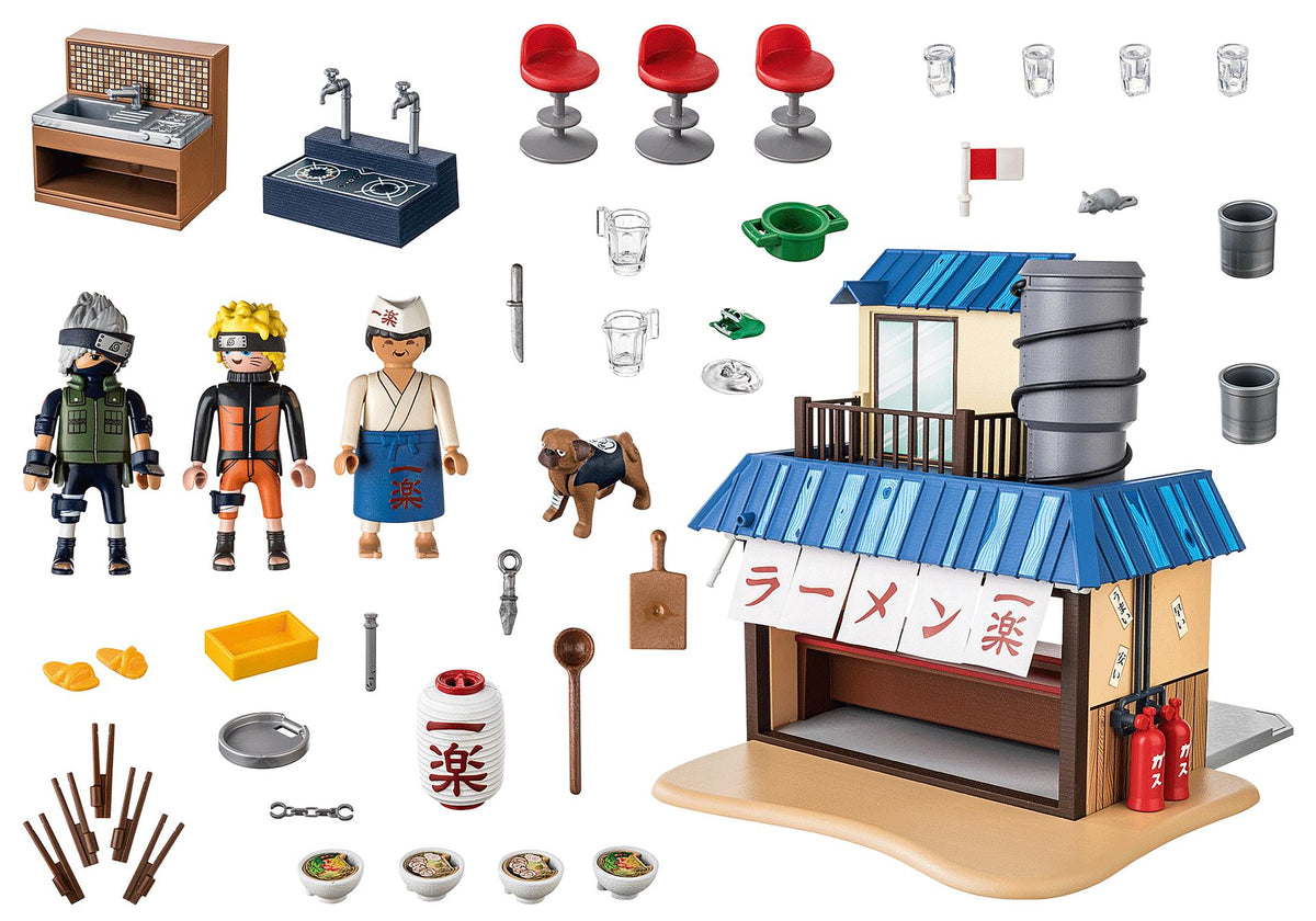 Playmobil Naruto | Ichiraku Ramen Shop (70668) | 105 Piezas | +5 Años