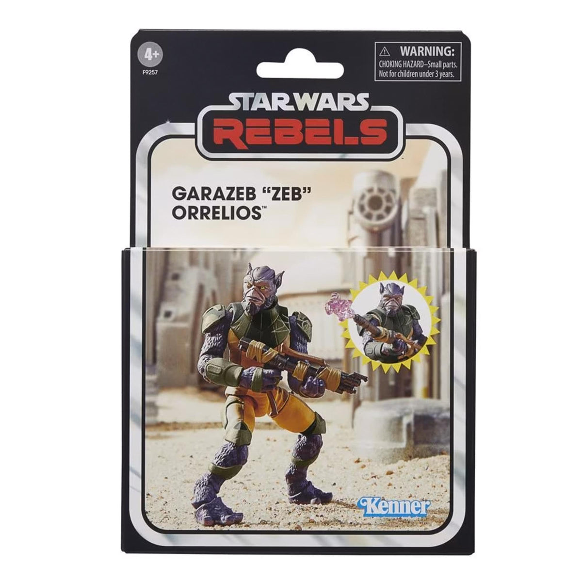 Garazeb "Zeb" Orrelios | Figura Star Wars Rebels Vintage Collection | 9,5 cm | Hasbro