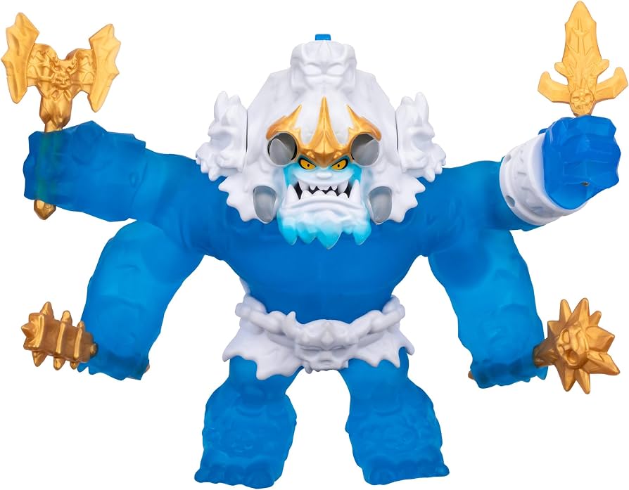 Goo Jit Zu Rey Hielo King Frostbite | Figura con Luces y Sonidos | Bandai