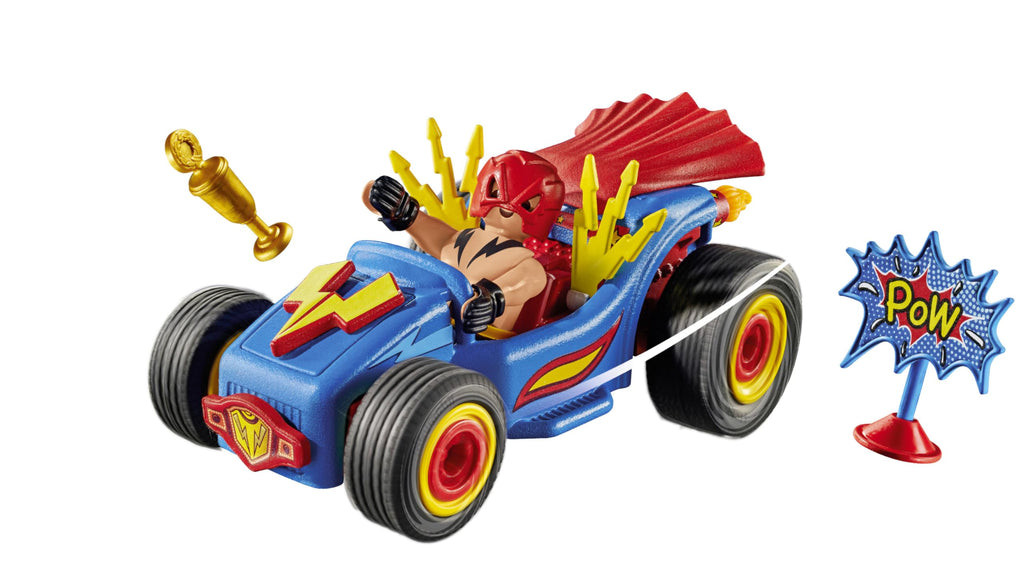 Playmobil Racing | Kart Luchador | Kart Personalizable | Playmobil