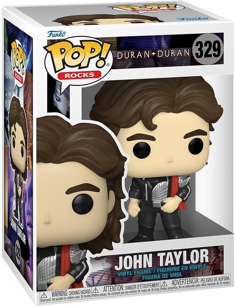 John Taylor | Figura Funko Pop! Rocks #329 | Duran Duran Wild | 9 cm