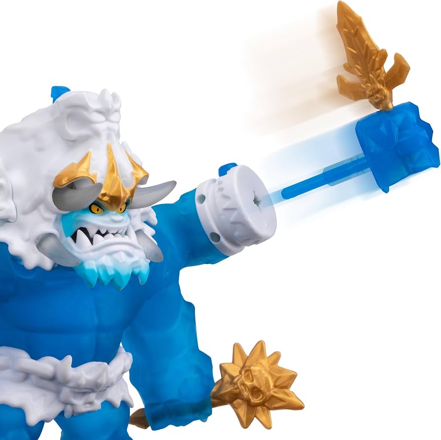 Goo Jit Zu Rey Hielo King Frostbite | Figura con Luces y Sonidos | Bandai