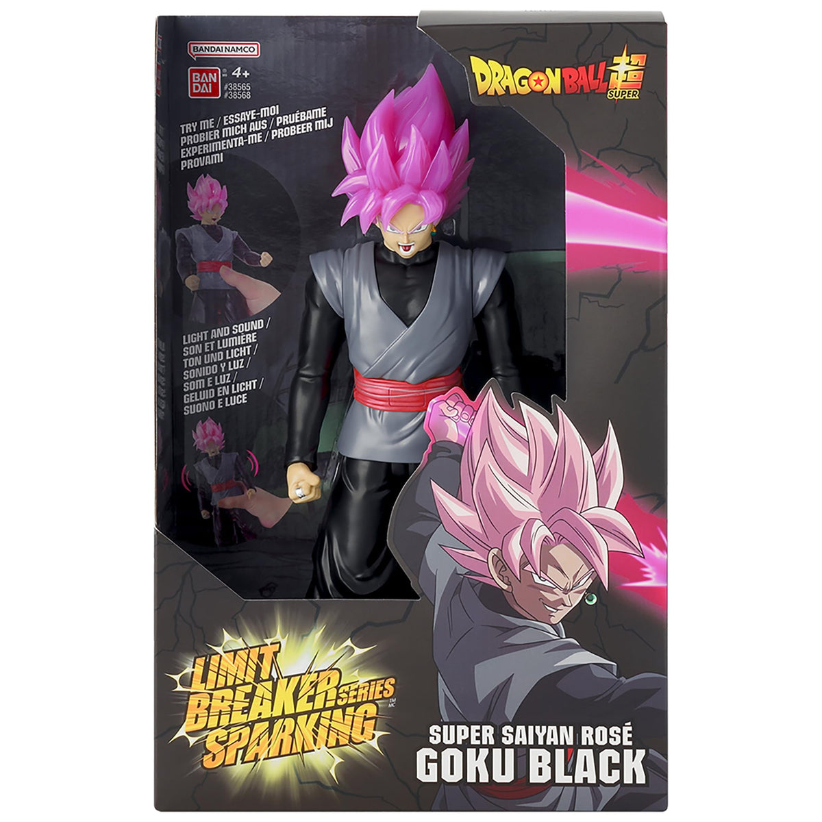Goku Black Super Saiyan Rosé | Figura Bandai Dragon Ball Super | Limit Breaker Sparking