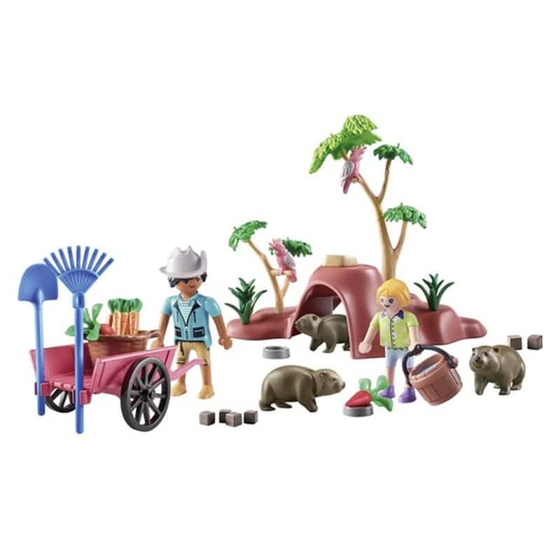 Playmobil Wiltopia | Refugio del Tejón (71625) | 47 Piezas | Playmobil