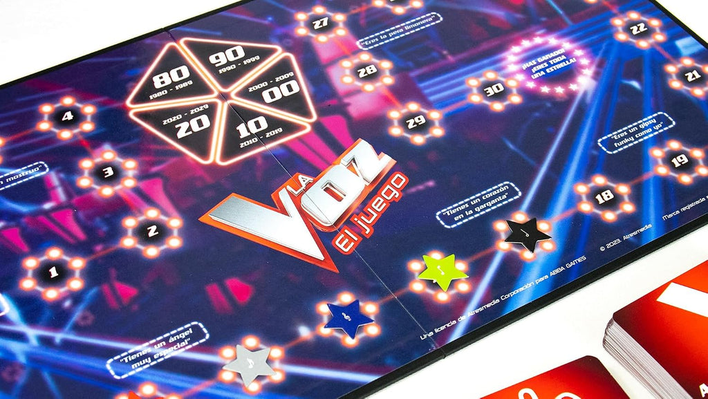 La Voz | Juego de Mesa Musical de Canto y Adivinanzas | 3+ Jugadores | +8 Años | Bizak