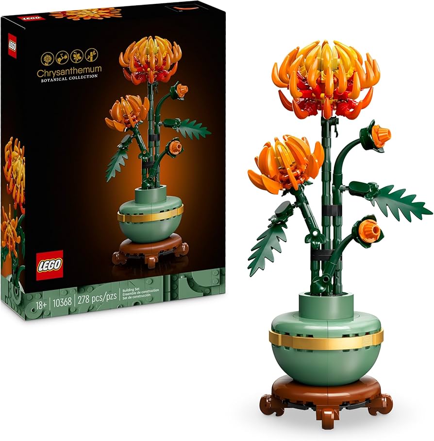 LEGO Icons | Crisantemo (10368) | 278 Piezas | +18 Años