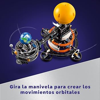 LEGO Technic | Planeta Tierra y Luna en Órbita | 526 Piezas | +10 Años