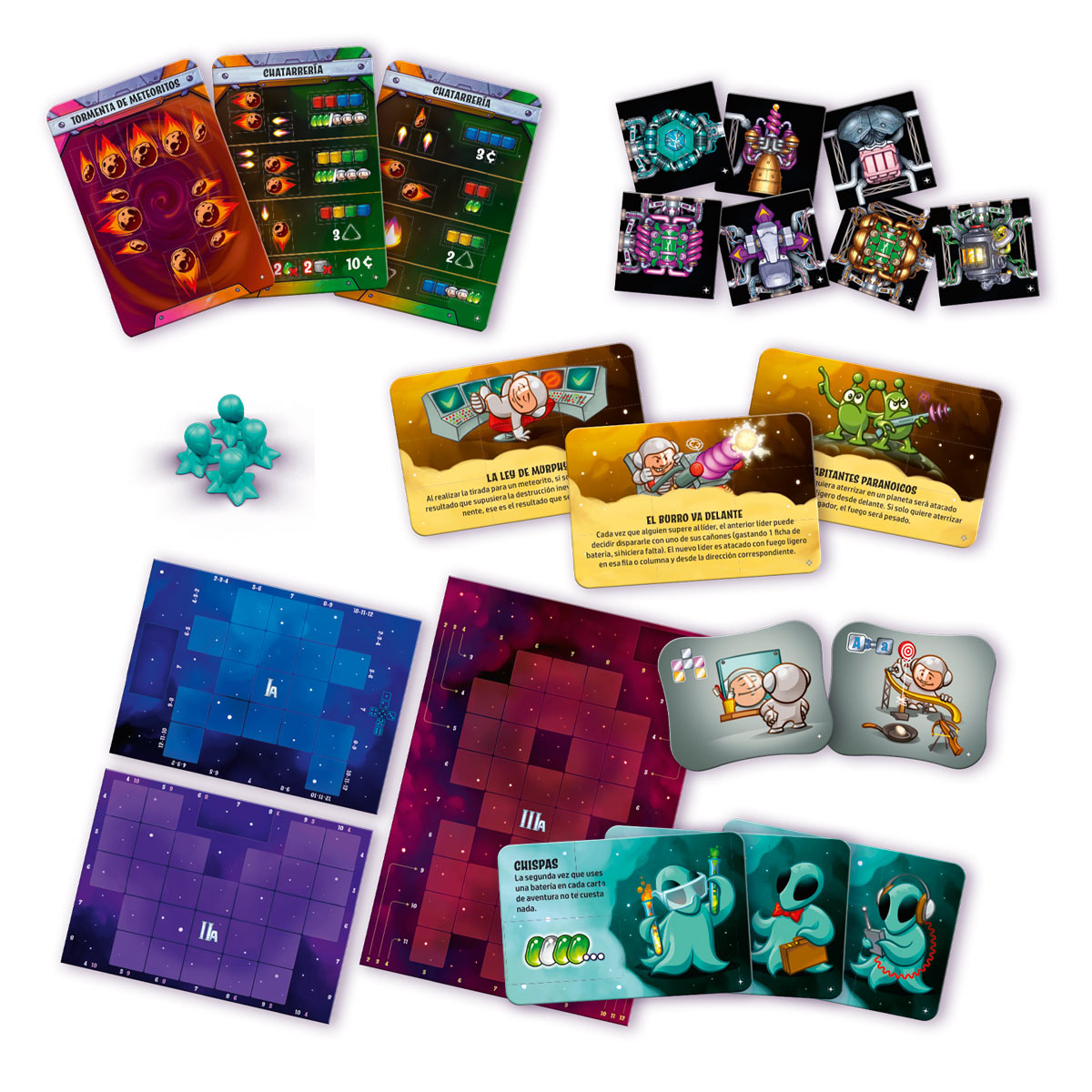 Galaxy Trucker: Bocinas en el Espacio | Expansión | Requiere Galaxy Trucker | 2-4 Jugadores | +8 Años