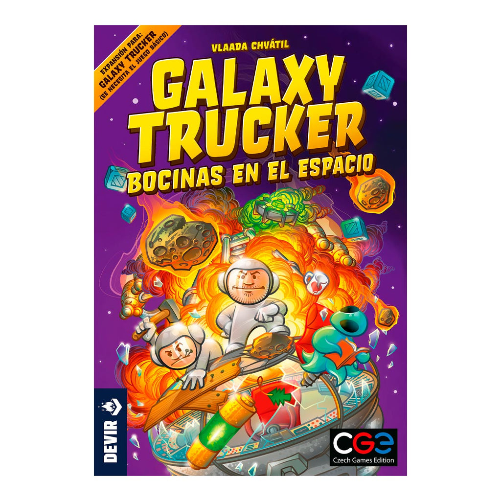 Galaxy Trucker: Bocinas en el Espacio | Expansión | Requiere Galaxy Trucker | 2-4 Jugadores | +8 Años