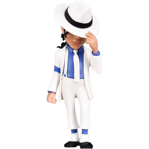 Michael Jackson Traje Blanco | Figura Minix Music #107 | Coleccionable