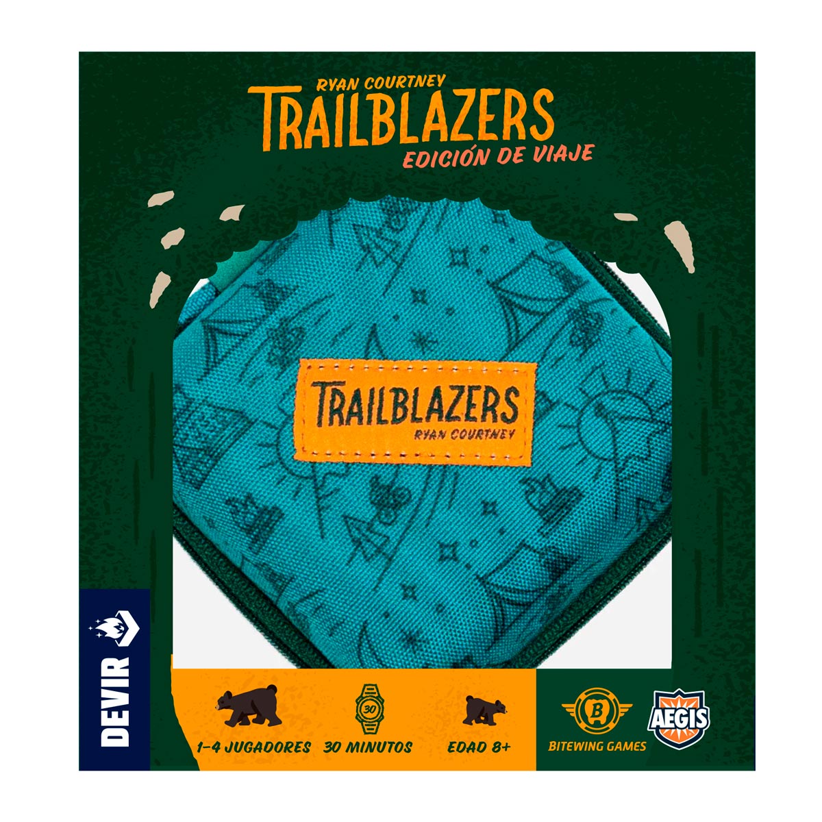 Trailblazers: Edición Viaje | Juego de Mesa Rutas y Estrategia | 1-4 Jugadores | Devir