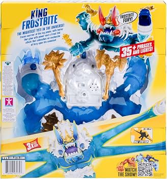 Goo Jit Zu Rey Hielo King Frostbite | Figura con Luces y Sonidos | Bandai