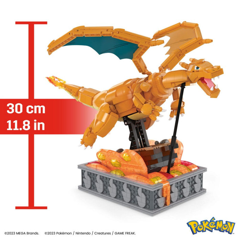 Figura mattel mega construx motion pokemon