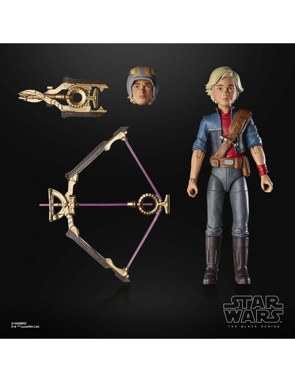 Figura hasbro star wars the black