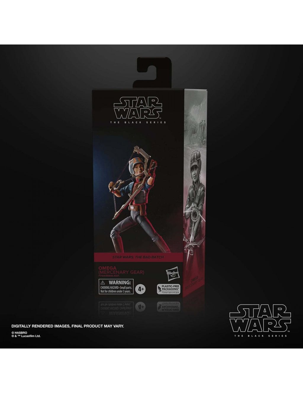Figura hasbro star wars the black
