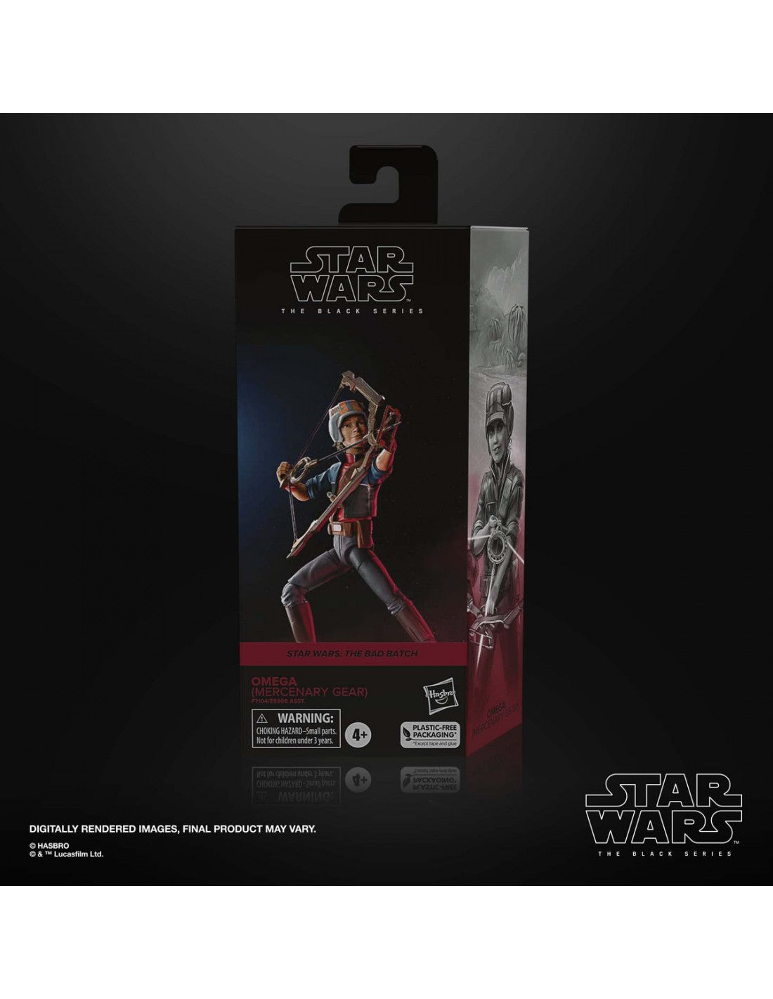 Figura hasbro star wars the black