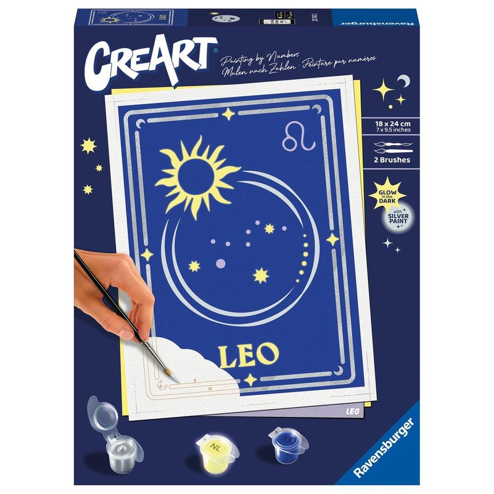 Kit pintar con nmeros ravensburger creart