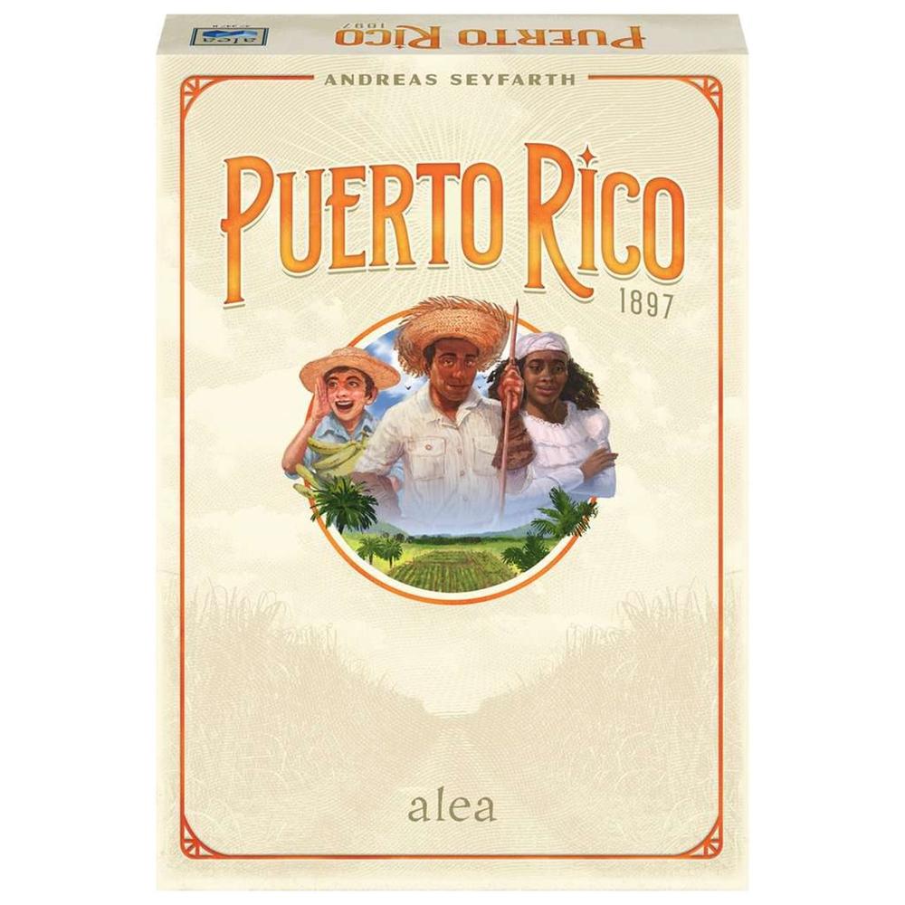 Juego mesa ravensburger puerto rico 1897