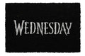 Felpudo 60x40 cm logo wednesday