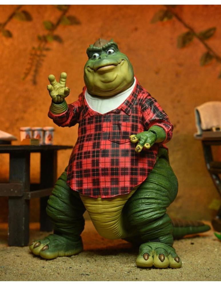 Ultimate earl sinclair scale action fig.