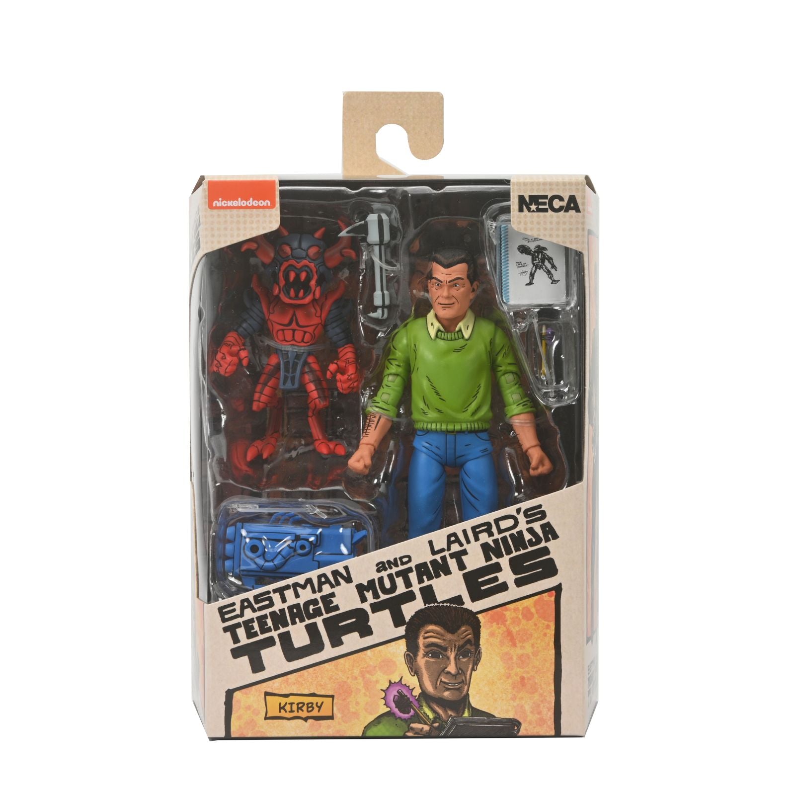 Figura NECA | Kirby | TMNT Mirage Comics Scale Action | 18 cm | Coleccionista