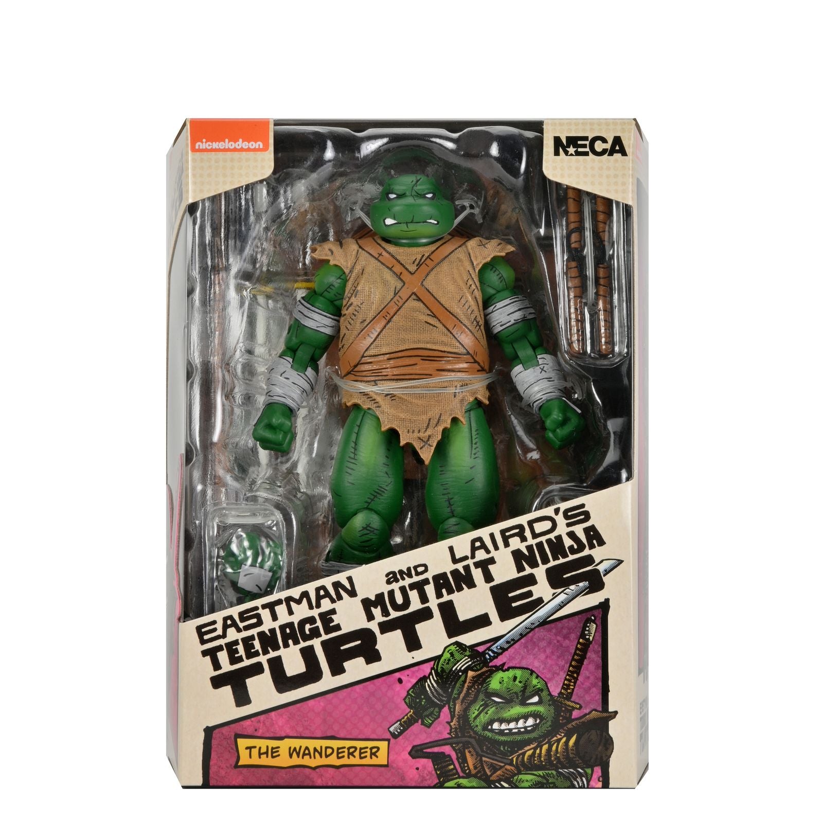 Figura NECA | Michelangelo The Wanderer | TMNT Mirage Comics Scale Action | 18 cm | Coleccionista
