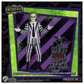 Figura Mezco Toyz Beetlejuice Striped Suit | 5 Points | 9.5cm Coleccionista Tim Burton