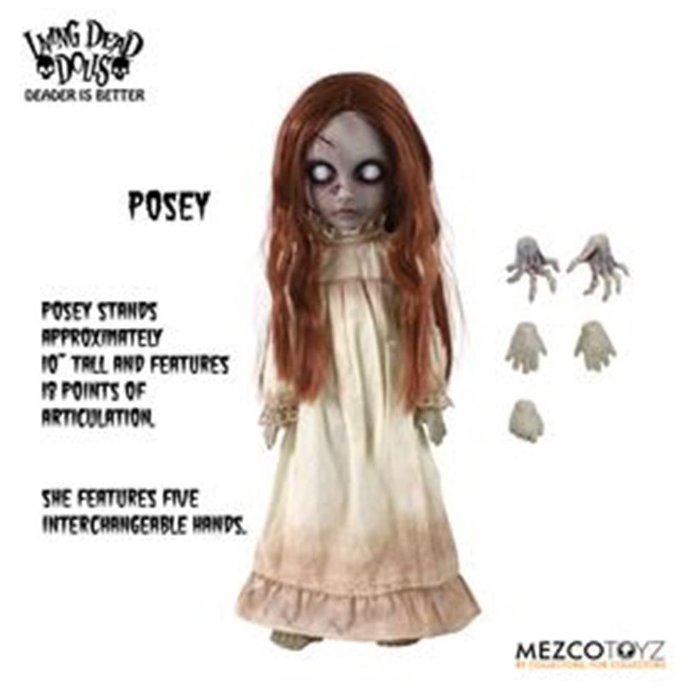 Figura Mezco Toyz Posey | Living Dead Dolls | 25.5cm Coleccionista Terror
