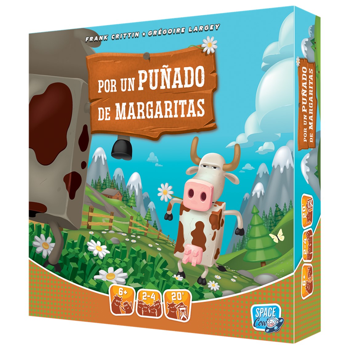 Juego mesa por un puado margaritas